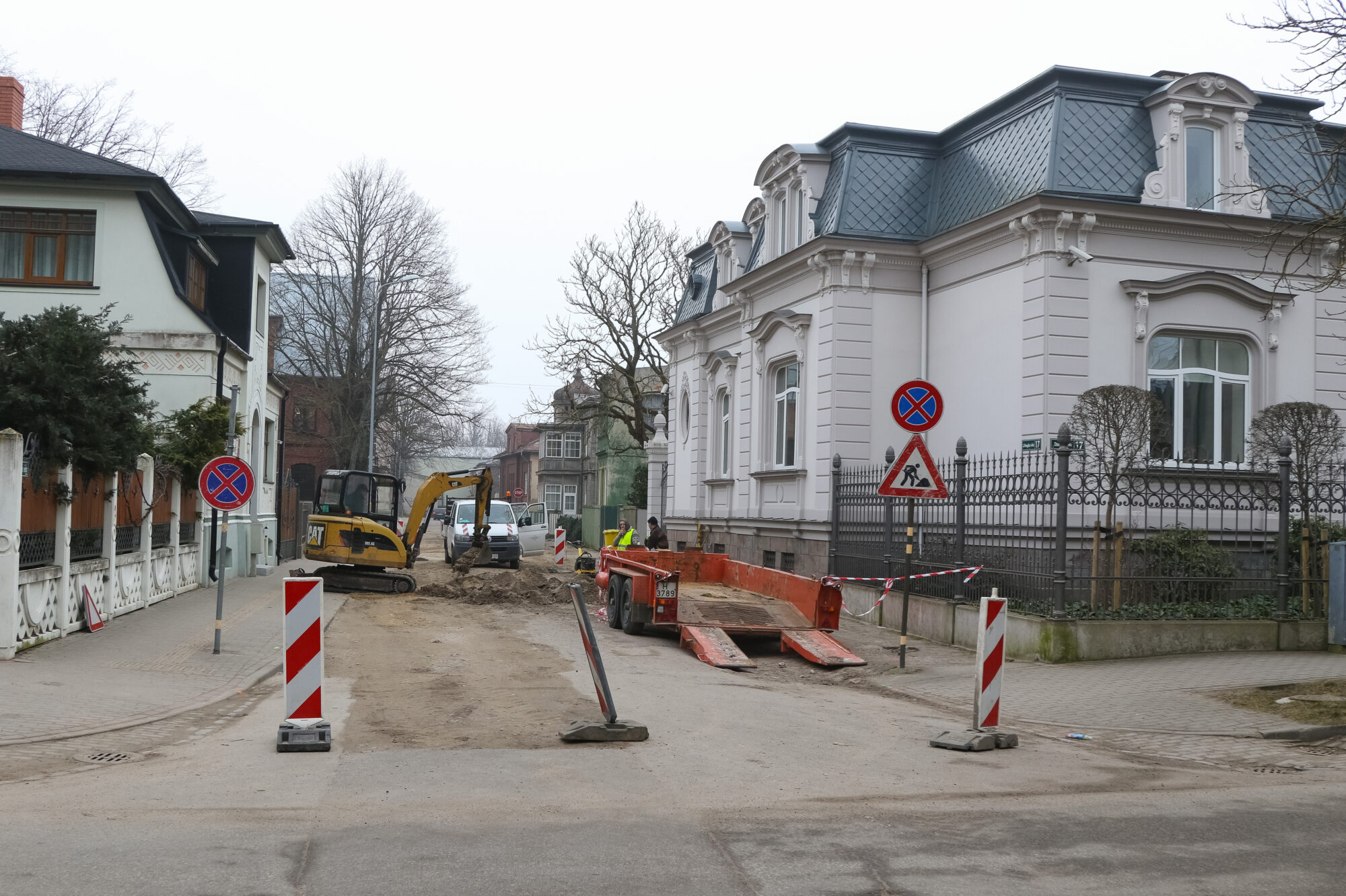 Atsāk ielu būvdarbus. Plāno sakārtot visas Jūrmalas parkam tuvīnās šķērsielas
