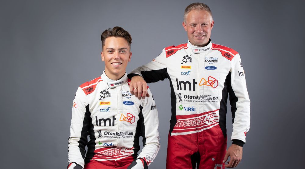 Sesks/Francis Horvātijas WRC treniņos savā klasē piektie