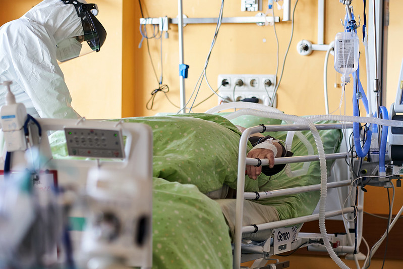 Kovidslimnieku smagā stāvoklī Liepājā nav