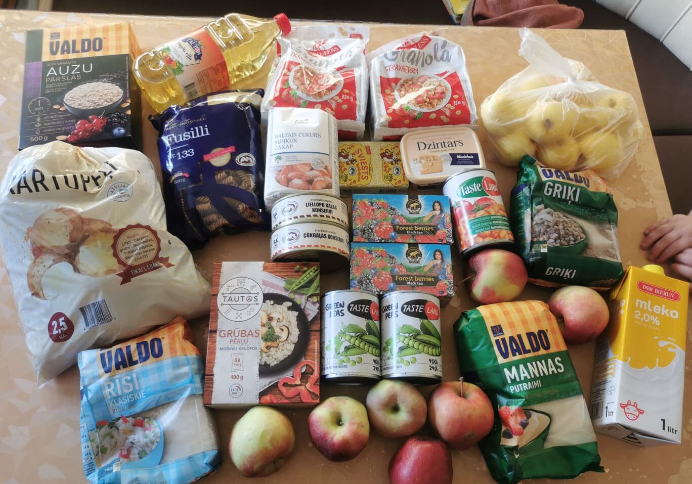 Pārtikas pakas pārvērtības. Kādu ēdienu no šiem produktiem pagatavot, lai bērns to labprāt ēstu?