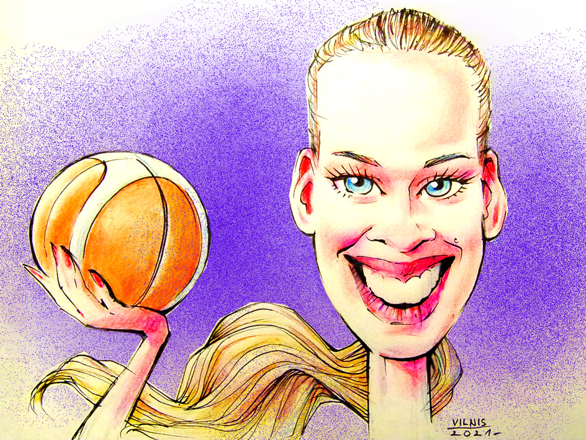 Basketboliste Rūta Stiprā komandas meitenes motivē ar savu sniegumu un pašatdevi