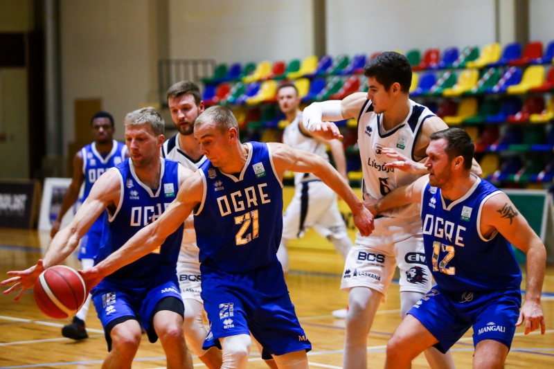 LBL bronzas sērijas ievadā “Ogre” apspēlē “Liepāju”
