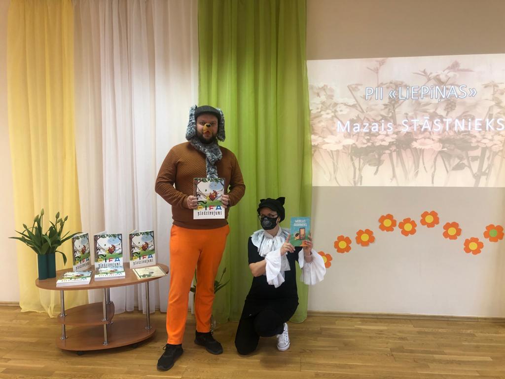 Pirmsskolas izglītības iestādē ”Liepiņa” noslēdzies konkurss ”Mazais stāstnieks”