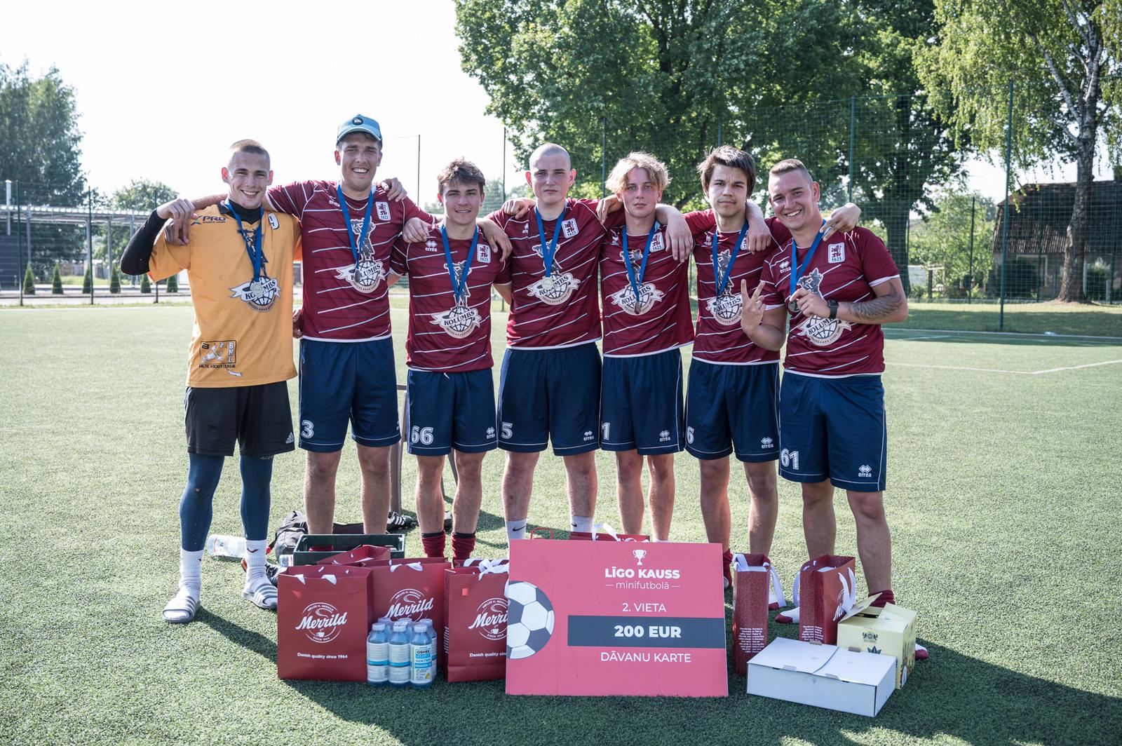 FK “1625 Liepāja” izcīna otro vietu minifutbola turnīrā