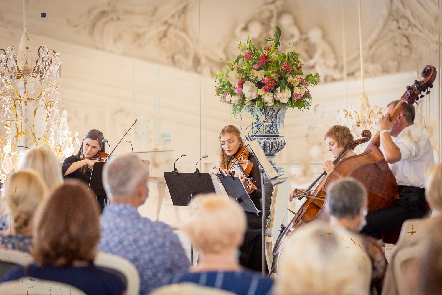 Foto: Izskan LSO mini festivāls “Liepājas vasara Rundāles pilī”