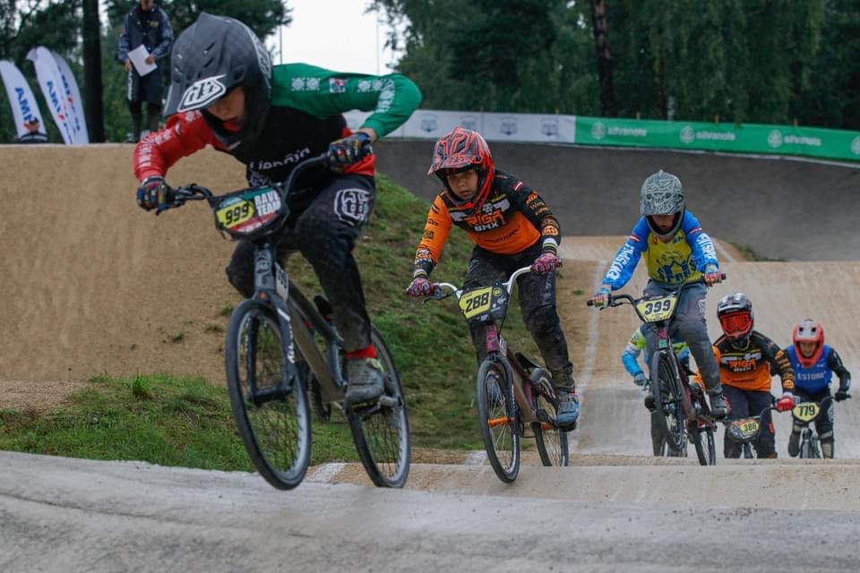 Latvijas BMX kausā liepājnieks paliek soļa attālumā no pjedestāla