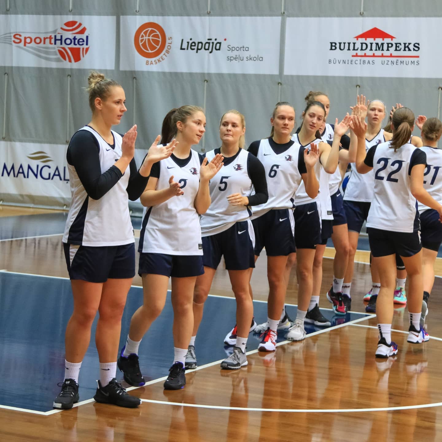 Atcelta dāmu pārbaudes spēle pret Klaipēdas komandu