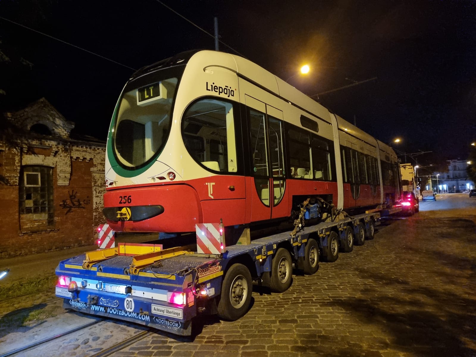 Liepājā saņemta jau puse no jaunajiem tramvajiem