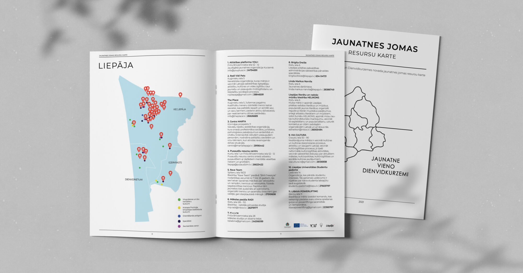 Izstrādāta jaunatnes jomas resursu karte