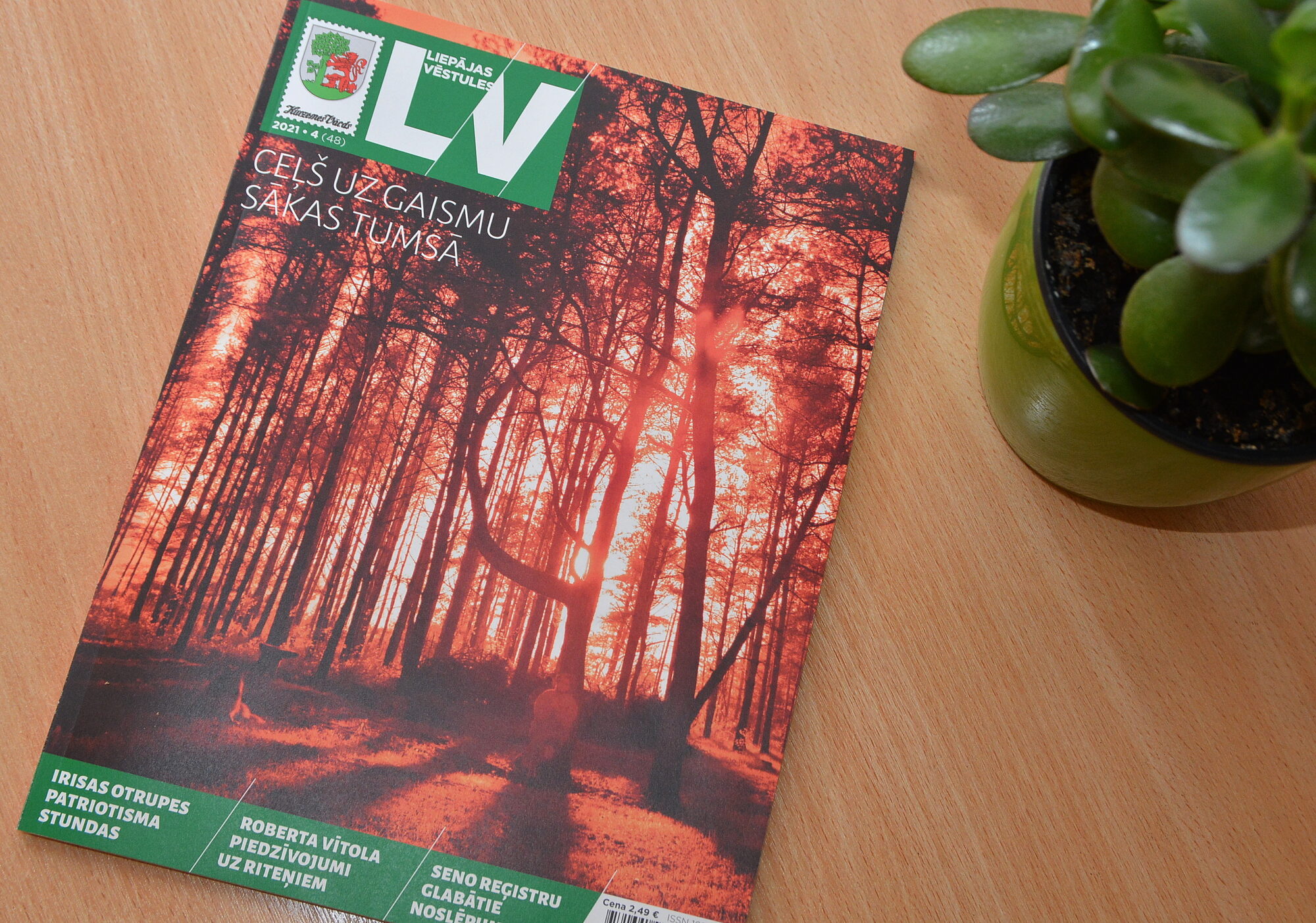 “Liepājas Vēstules” ar gaismas stariem