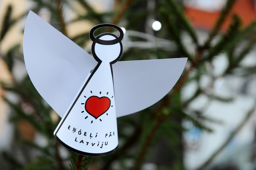 Labdarības akcijā “Eņģeļi pār Latviju” saziedoti 566 032 eiro