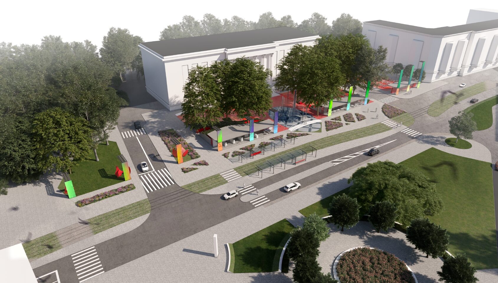 Ņems labākās idejas, ideālu piedāvājumu universitātes skvēram nav