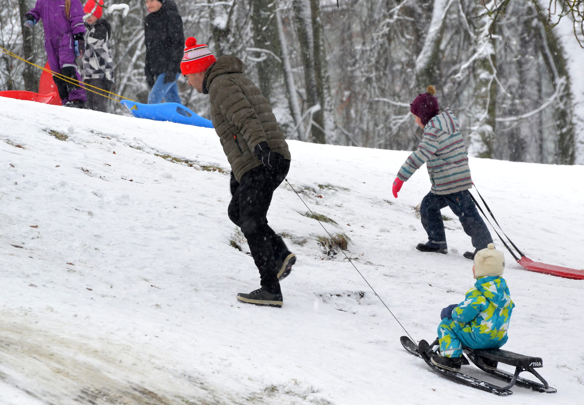 Liepājnieki ziemas baudīšanu neatliek