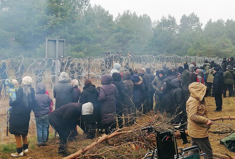 Ceturtdien fiksēts pēdējā laikā augstākais imigrantu skaits uz Latvijas-Baltkrievijas robežas