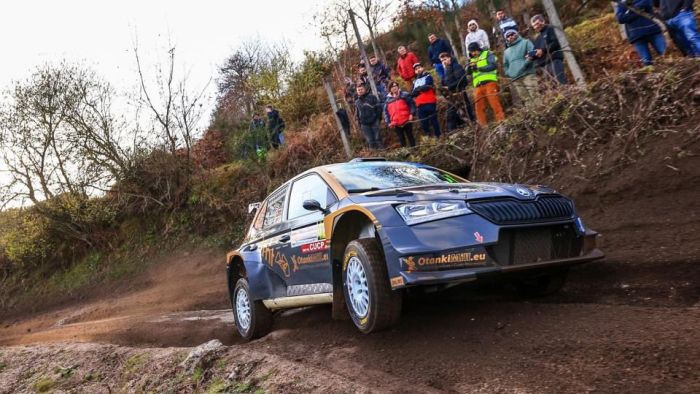 Seska ekipāža – līdere savā klasē Eiropas rallija čempionāta sezonas pirmā posma sacensībās