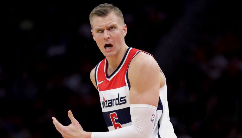 Porziņģim 30+10 “Wizards” panākumā pret “Pistons”