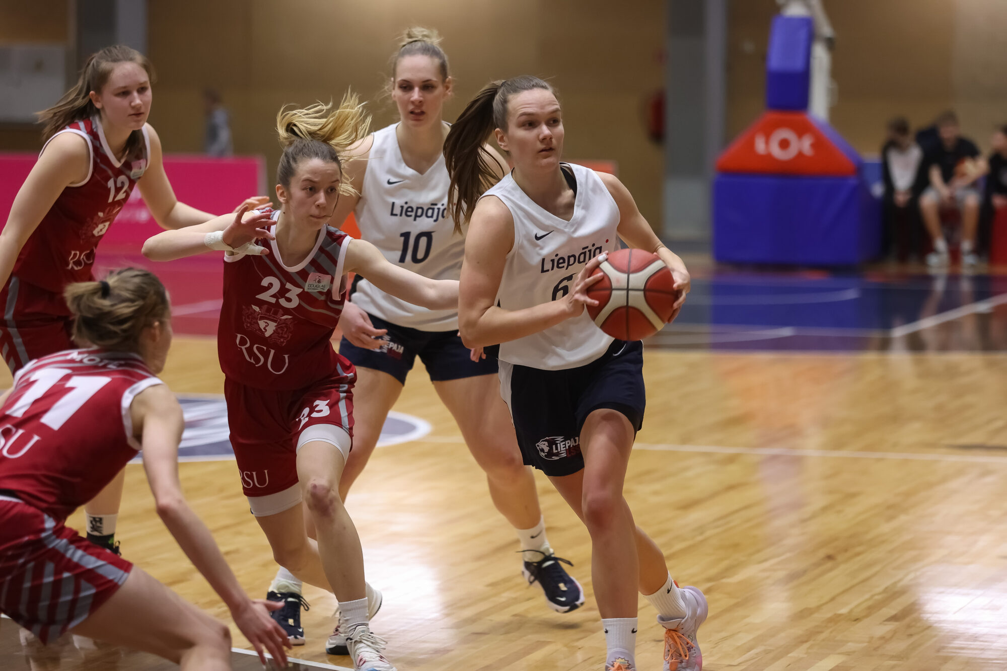 “Liepāja/LSSS” ar 40:73 piedzīvo zaudējumu pret RSU un neiekļūst finālā