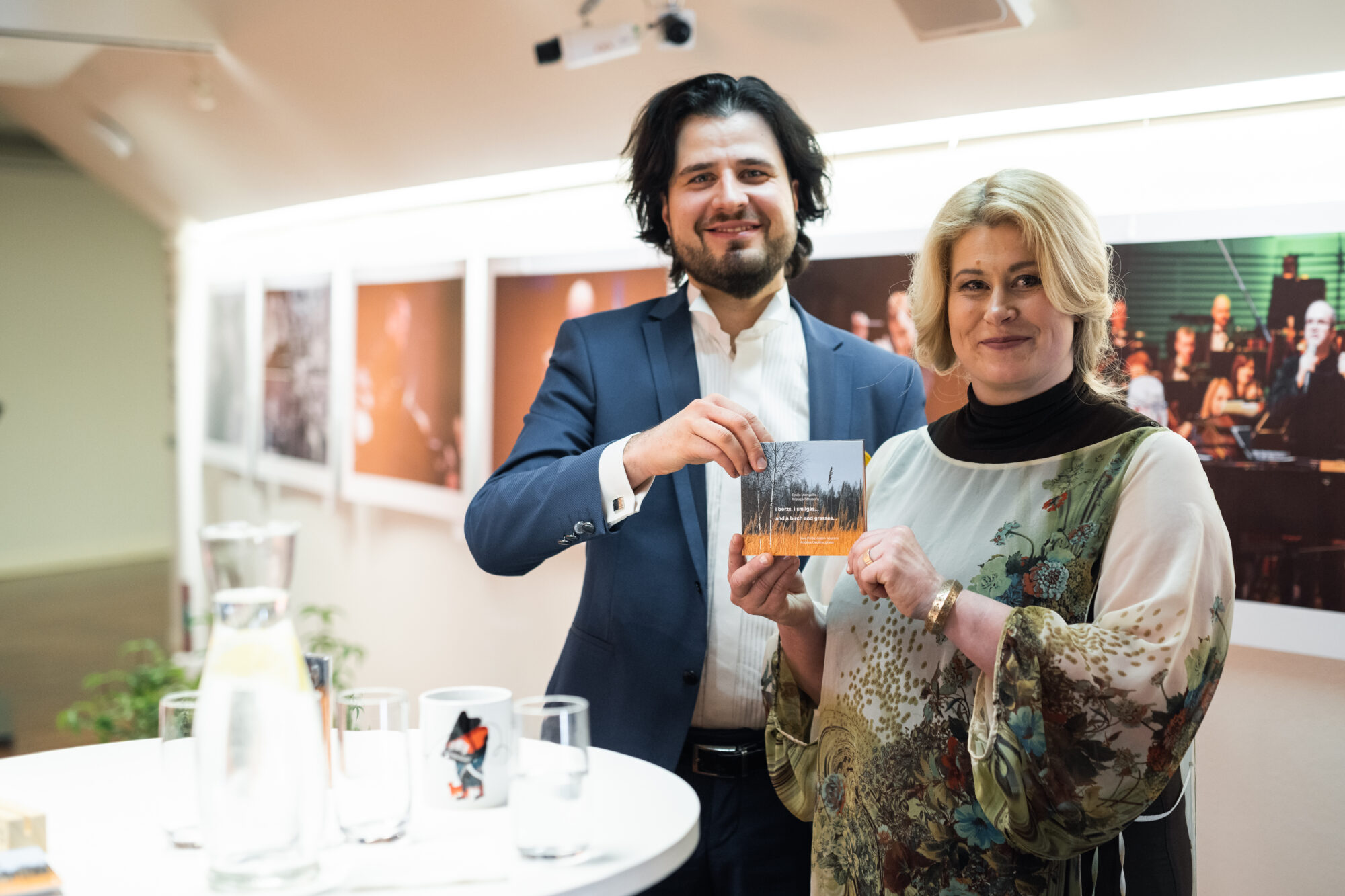 Divu izcilu komponistu un divu solistu saruna. Ieva Parša un Andrejs Osokins prezentē dueta jauno albumu
