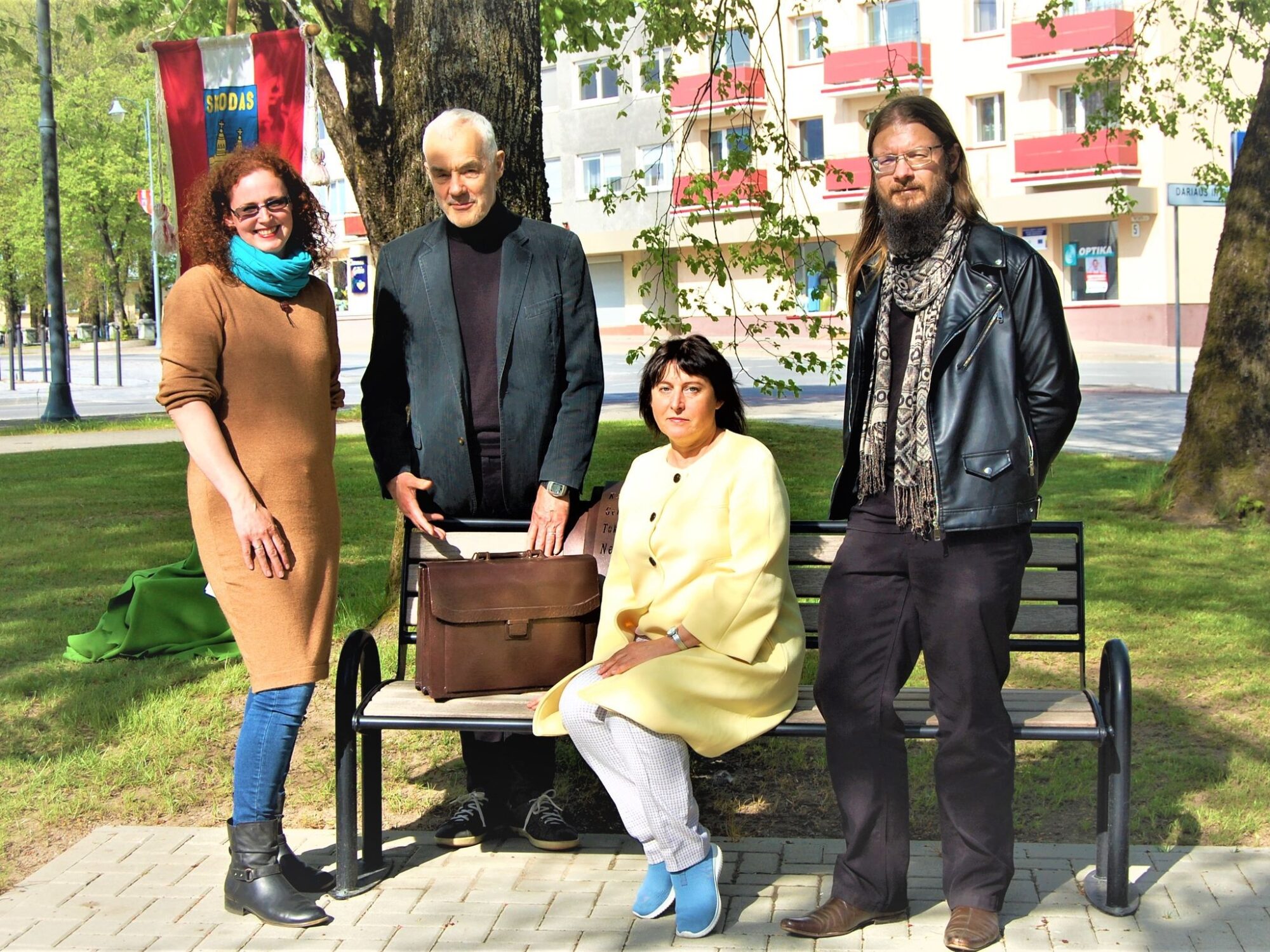 Liepājas dzejnieki skandē dzeju Lietuvā