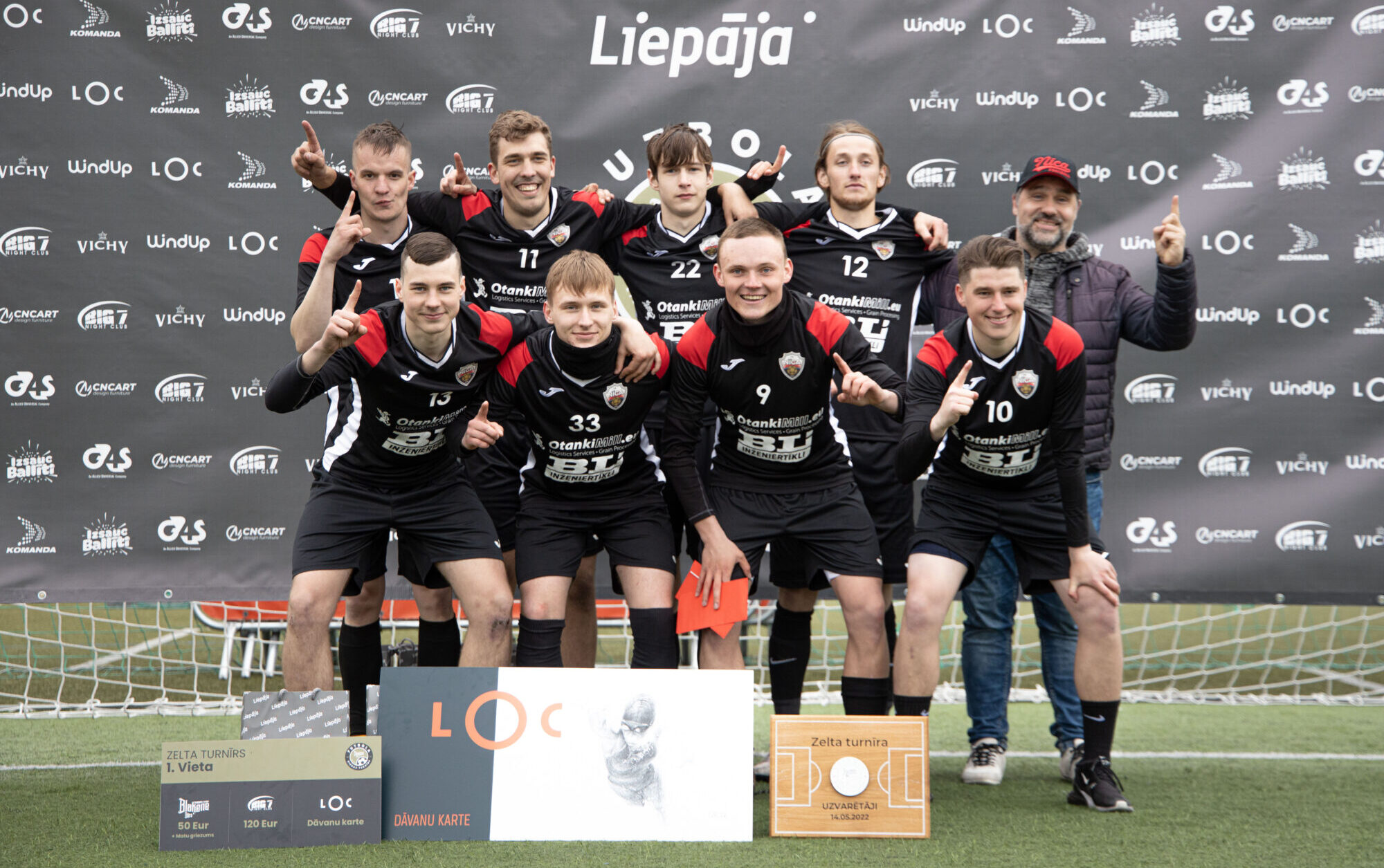 “Blaķenes” dienas futbola turnīrā uzvaras laurus plūc “Nīca/OtankiMill”