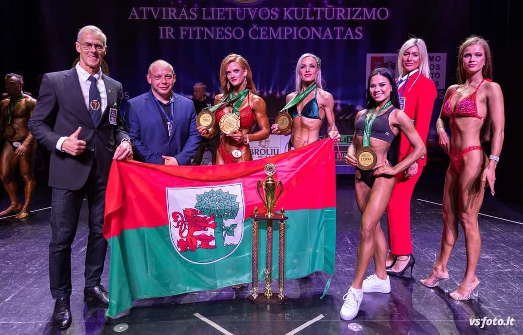 Liepājas fitnesa pārstāves dominē Lietuvas čempionātā