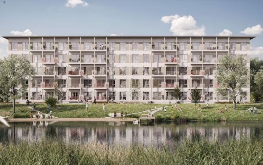 Izstrādāts koka būvkonstrukciju daudzdzīvokļu ēkas būvniecības tipveida projekts