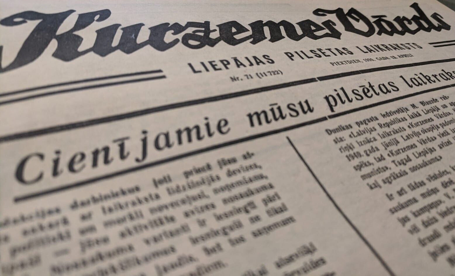 Vēstures līkloči “Kurzemes Vārdā”: Šoferu tiesības nopērk tirgū