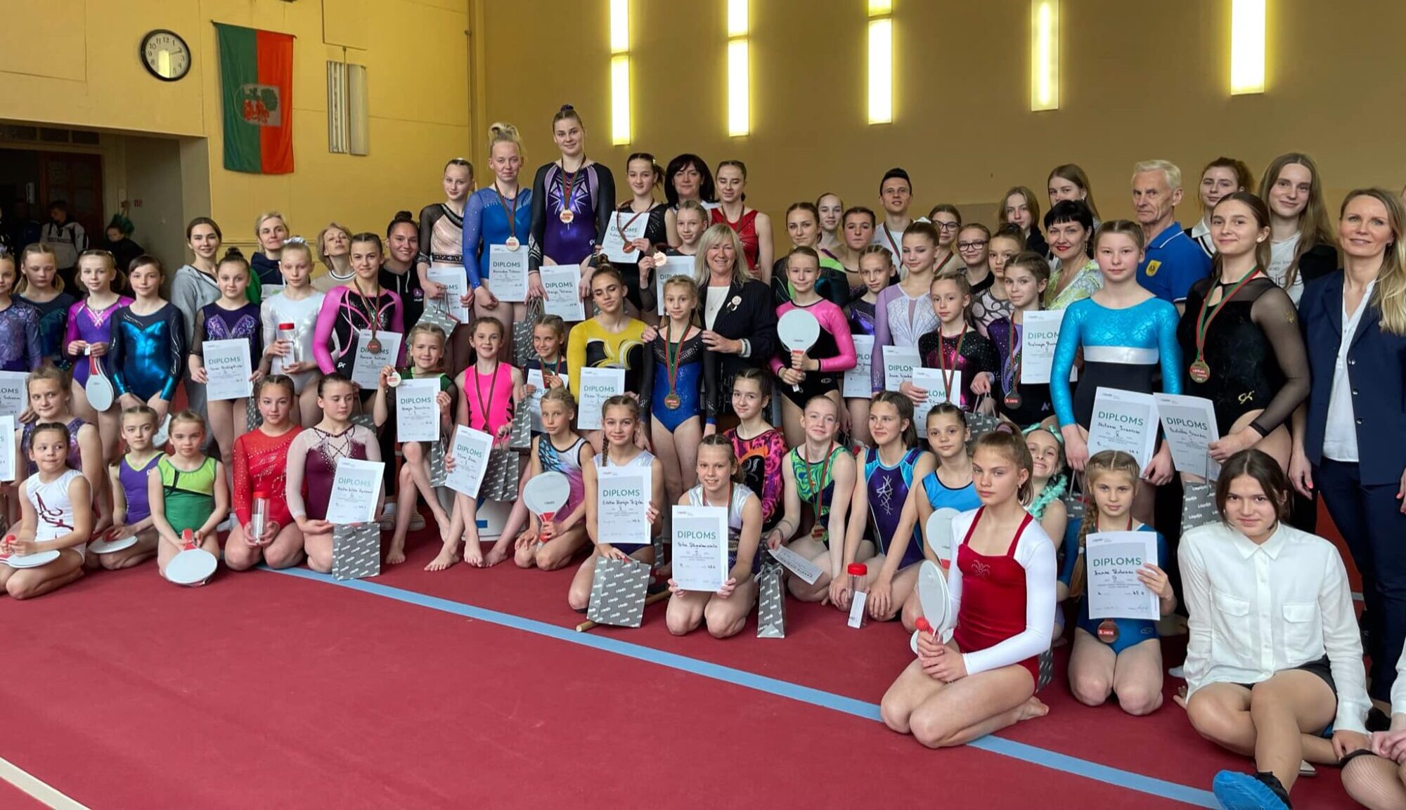 Aizvadīts Liepājas atklātais čempionāts sporta vingrošanā