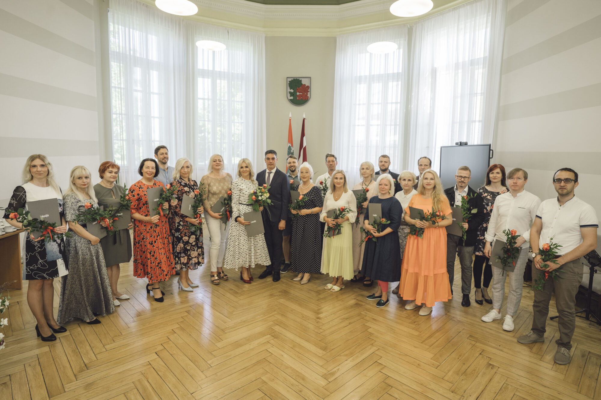 Sveic Emiļa Melngaiļa Liepājas Mūzikas vidusskolas un Liepājas Dizaina un mākslas vidusskolas jubilejās