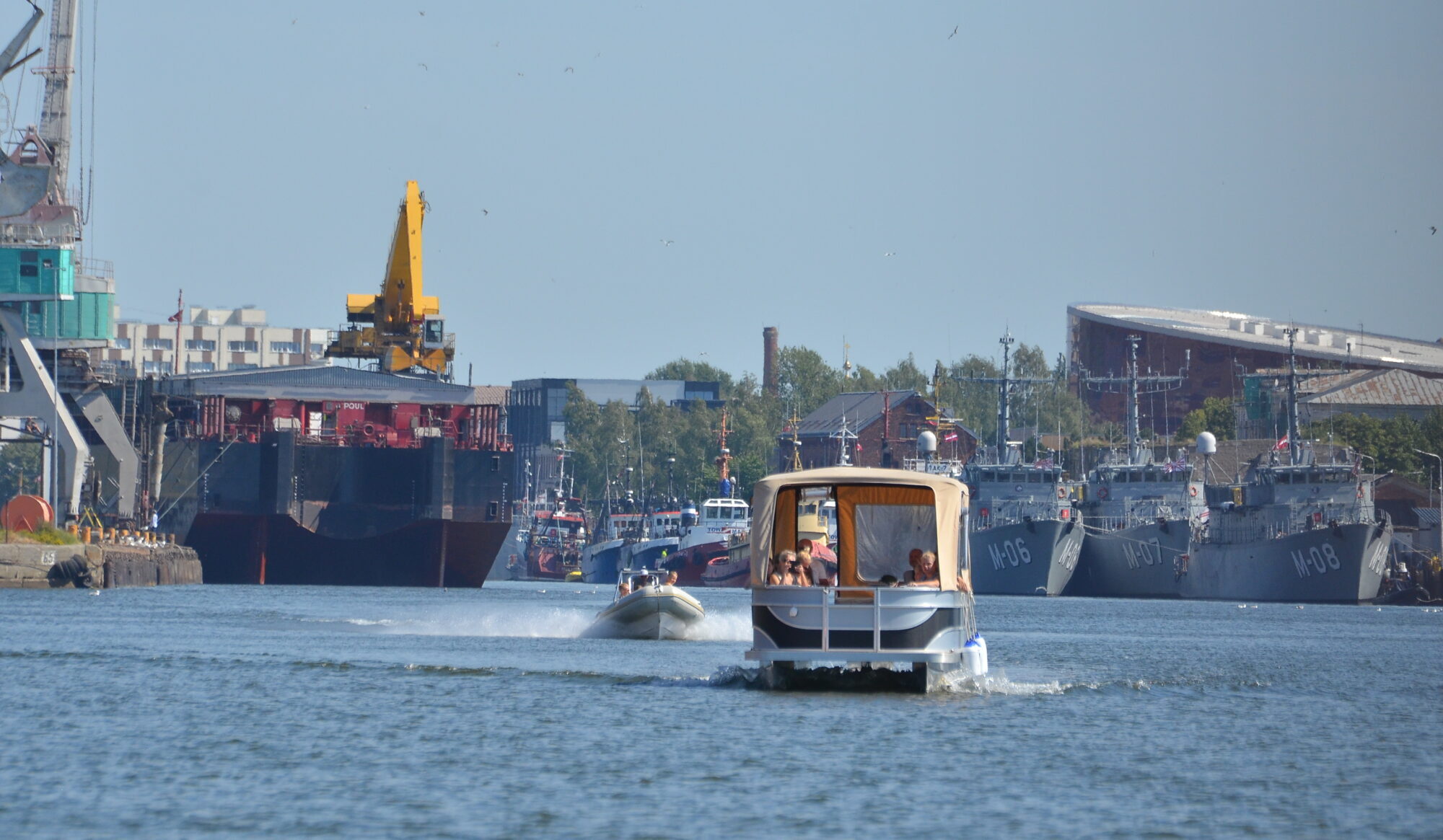 Reportāža: Liepāja no jūras skatu punkta