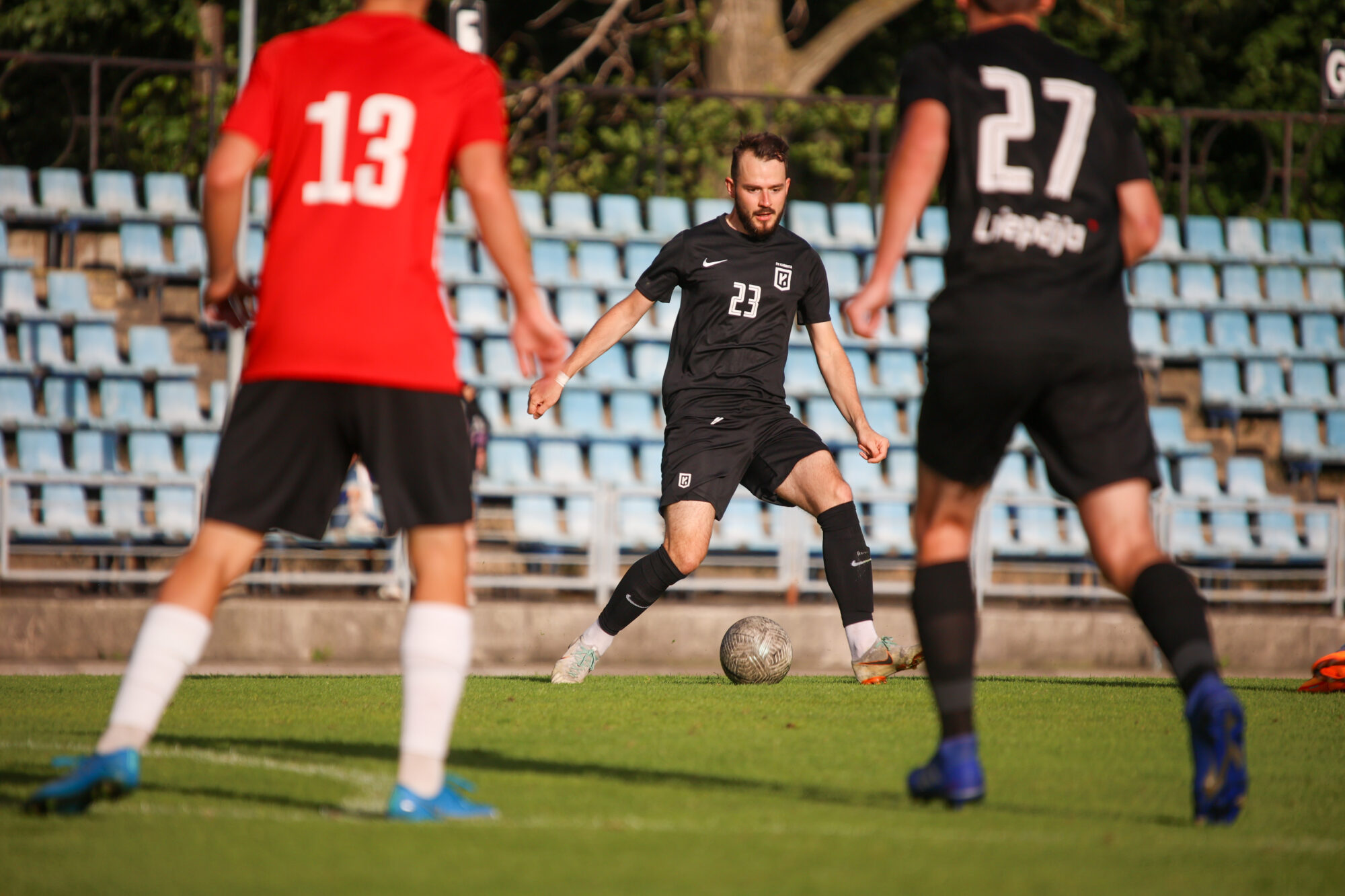 Karostniekiem pieci vārti spēlē pret “Mārupes SC”