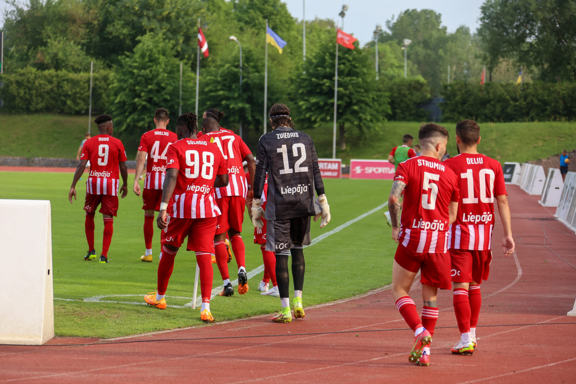 “Liepājas” futbolistiem Tukumā iespēja ielauzties virslīgas labāko trijniekā