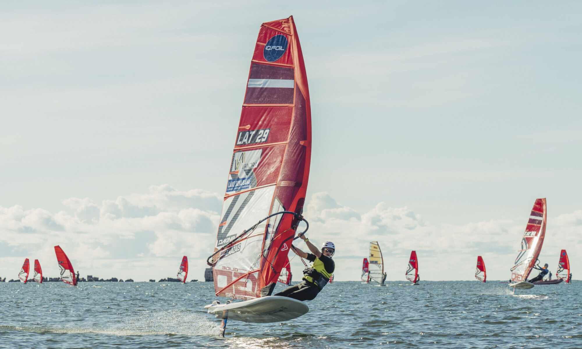 Dāvis Mazais uzvar Latvijas čempionātā vējdēļu klasē