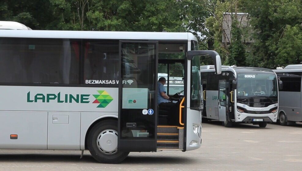 LAP pirmdien atcēlis 33 autobusu reisus Ķekavas virzienā