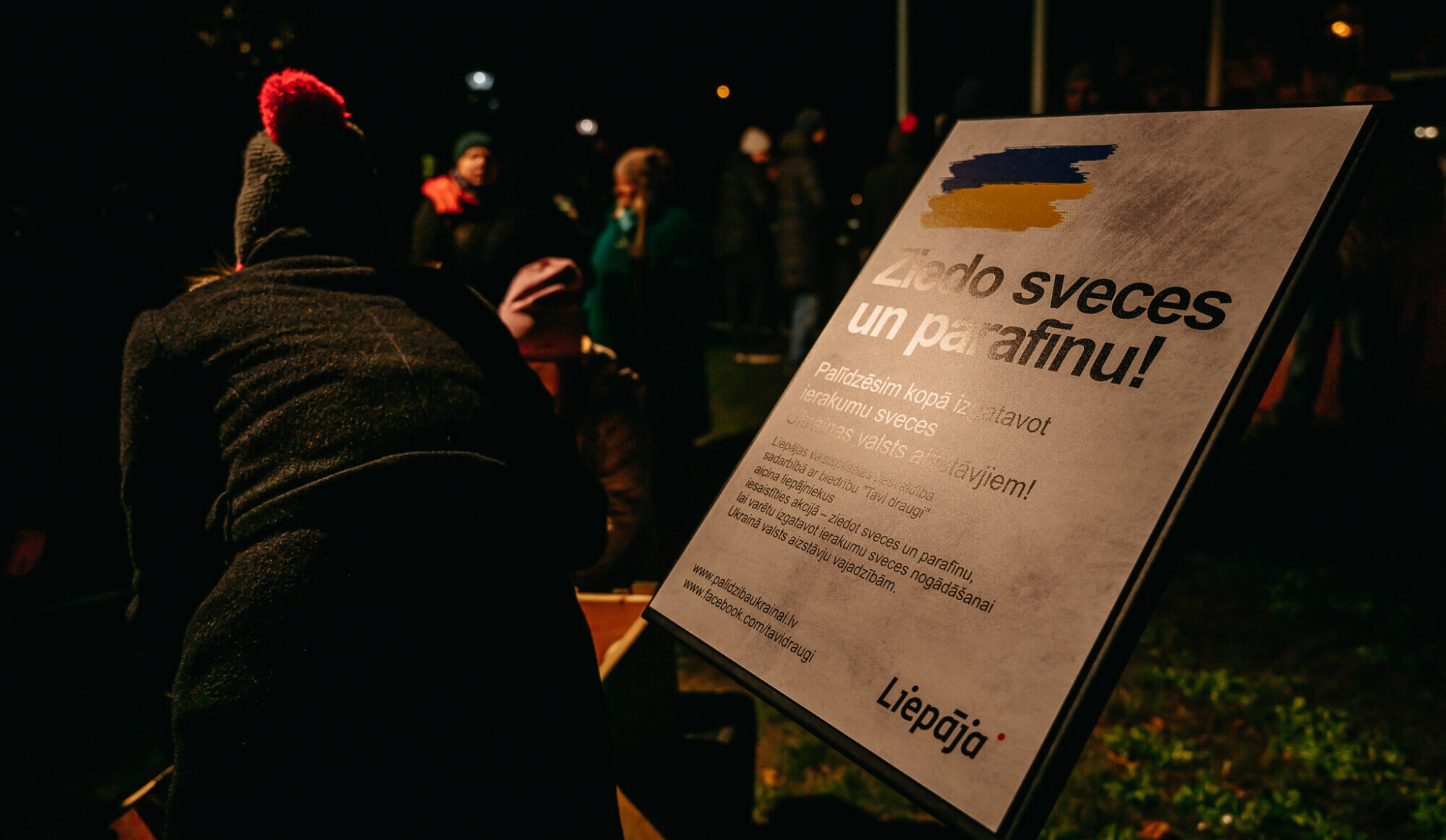 Liepājā šomēnes darbosies sveču gatavošanas darbnīca nosūtīšanai Ukrainas karavīriem