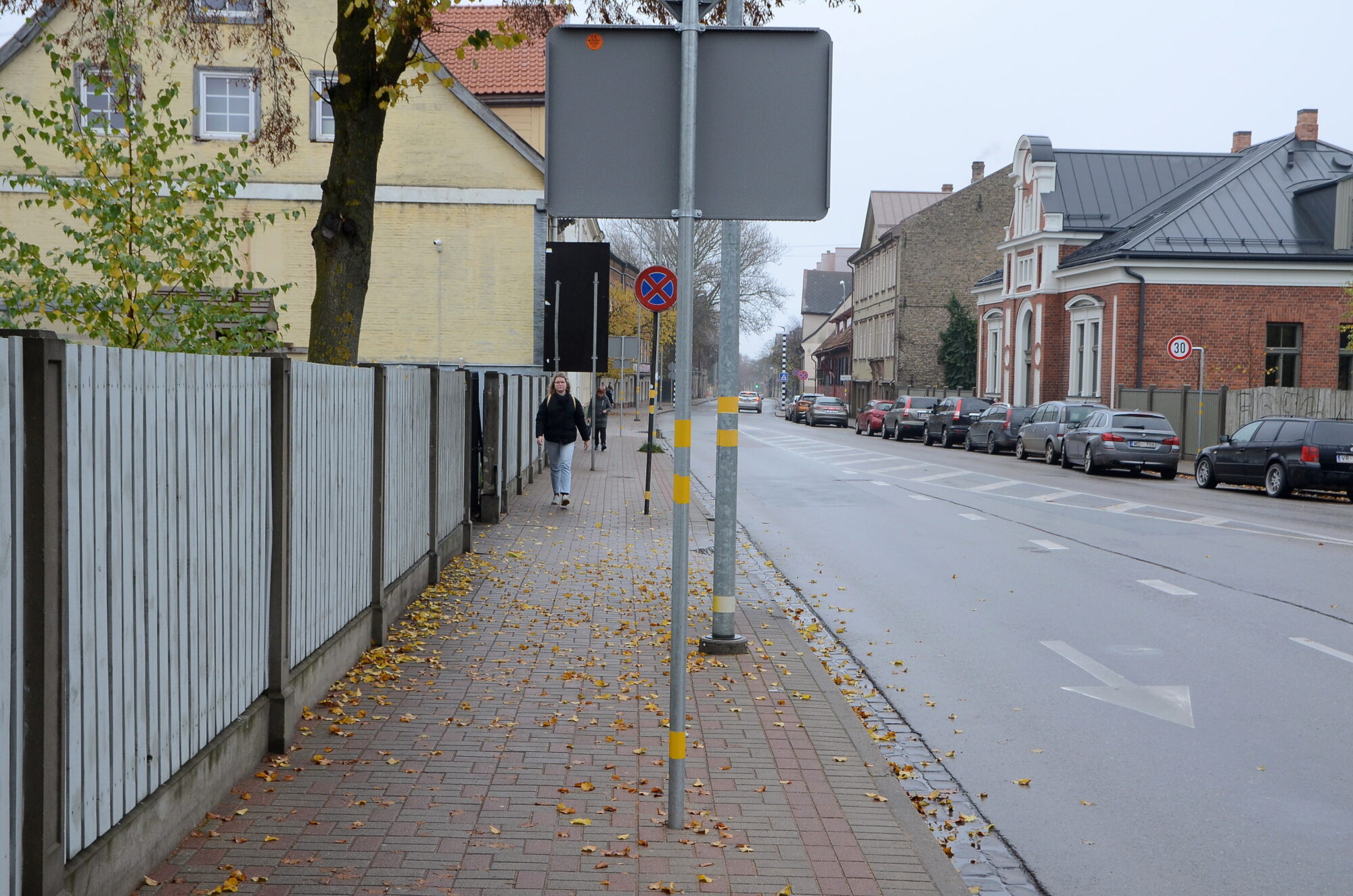 Ceļazīmes Kungu ielā centīsies pārvietot