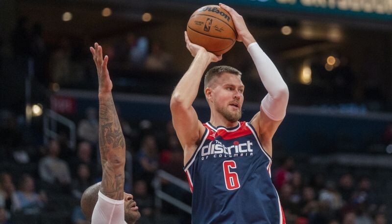 Porziņģim sezonas punktu rekords, “Wizards” trešais zaudējums pēc kārtas