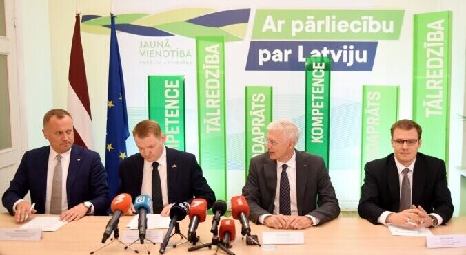 Topošās koalīcijas partijas paraksta sadarbības memorandu