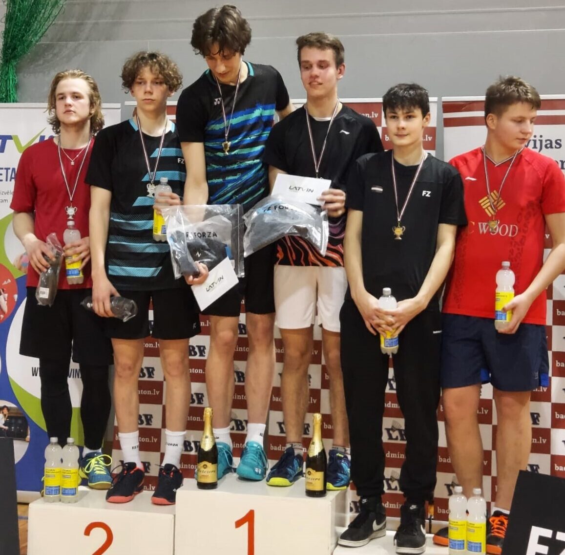 Liepājnieks badmintonā jauniešiem sasniedz pjedestālu