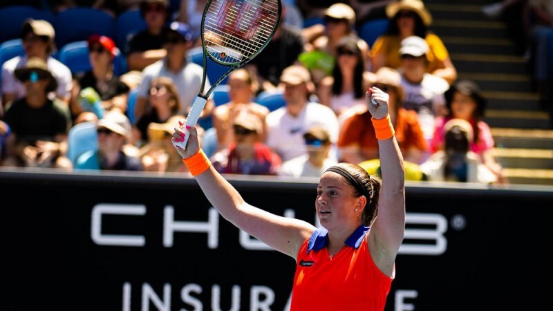 Ostapenko sasniedz Austrālijas atklātā čempionāta ceturtdaļfinālu