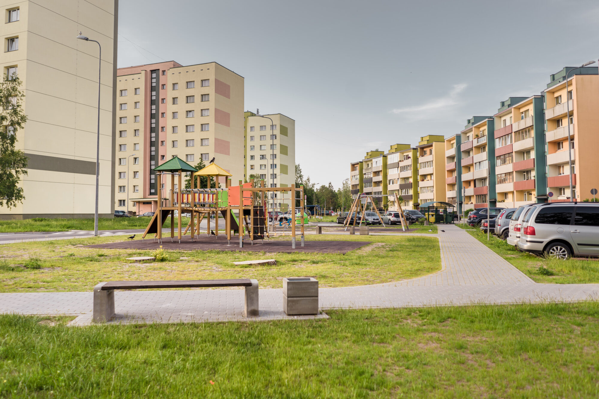 Liepājnieki var pieteikties pašvaldības līdzfinansējumam mikrorajonu pagalmu labiekārtošanai