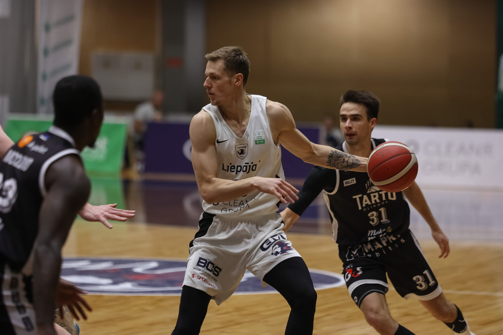 “Liepājas” basketbolisti Tartu ar -27 kapitulē Mazura trenētajai komandai