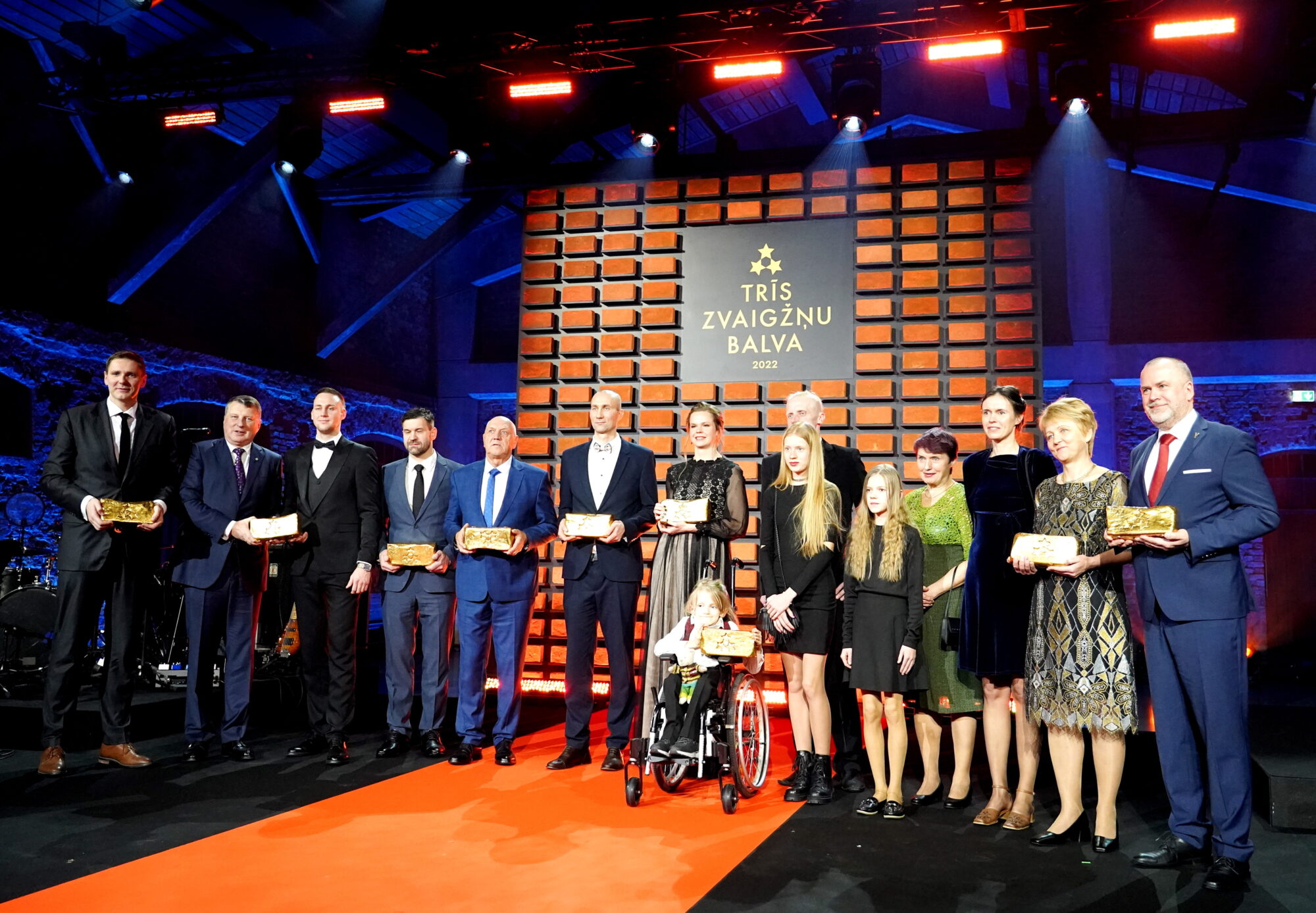 2022. gada Latvijas labākie sportisti saņem “Trīs zvaigžņu balvas”