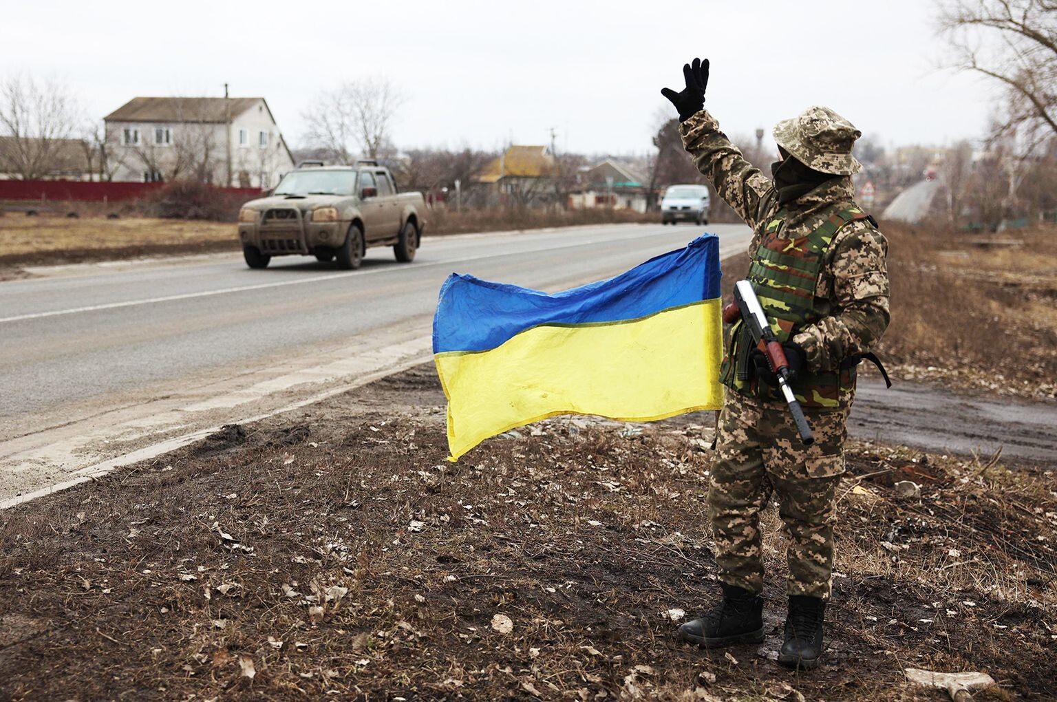 Ukrainas ģenerālštābs: Bahmuta un Marinka ir kauju epicentrā
