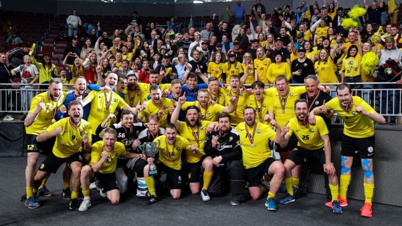 Vīriešu 1. līgā triumfē “Leģions/Grobiņas SC”