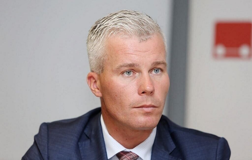 Atkāpjas ATD valdes priekšsēdētājs Godiņš un valdes loceklis Jaunups