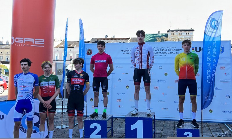 Gludavs parāda raksturu, spoži triumfējot “Grudziadz” velobrauciena 3. posmā