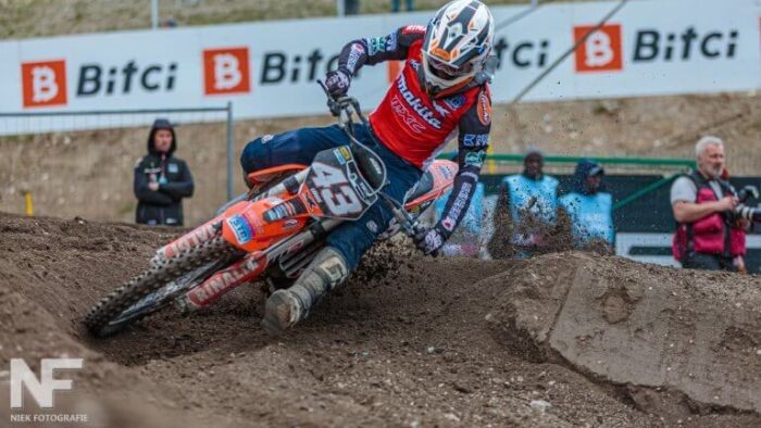 Roberts Lūsis uzvar Lietuvas motokrosa kausa pirmajā posmā MX2 klasē