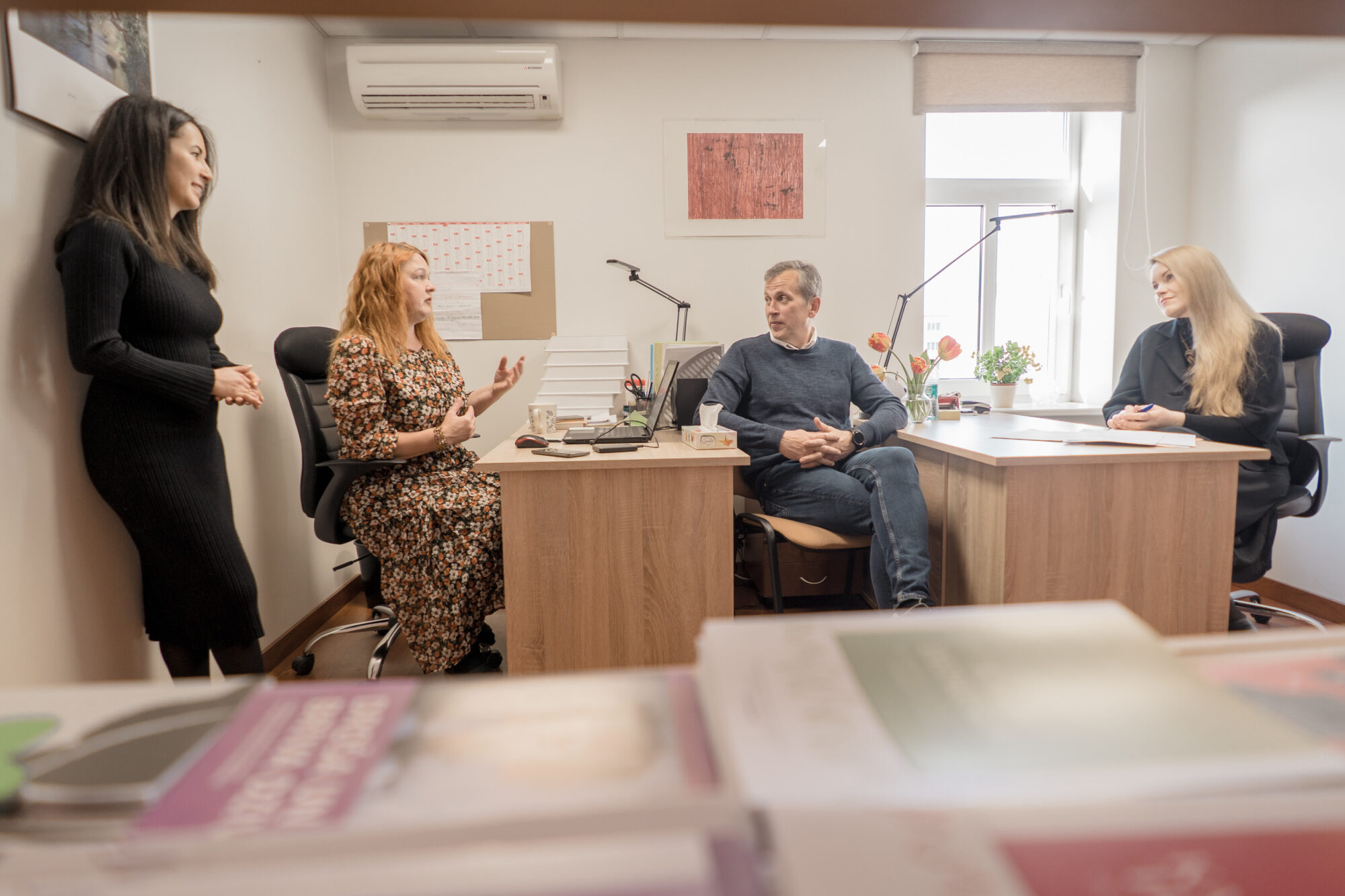 NVO izaugsmes inkubatora dalībnieki prezentē savu projektu idejas