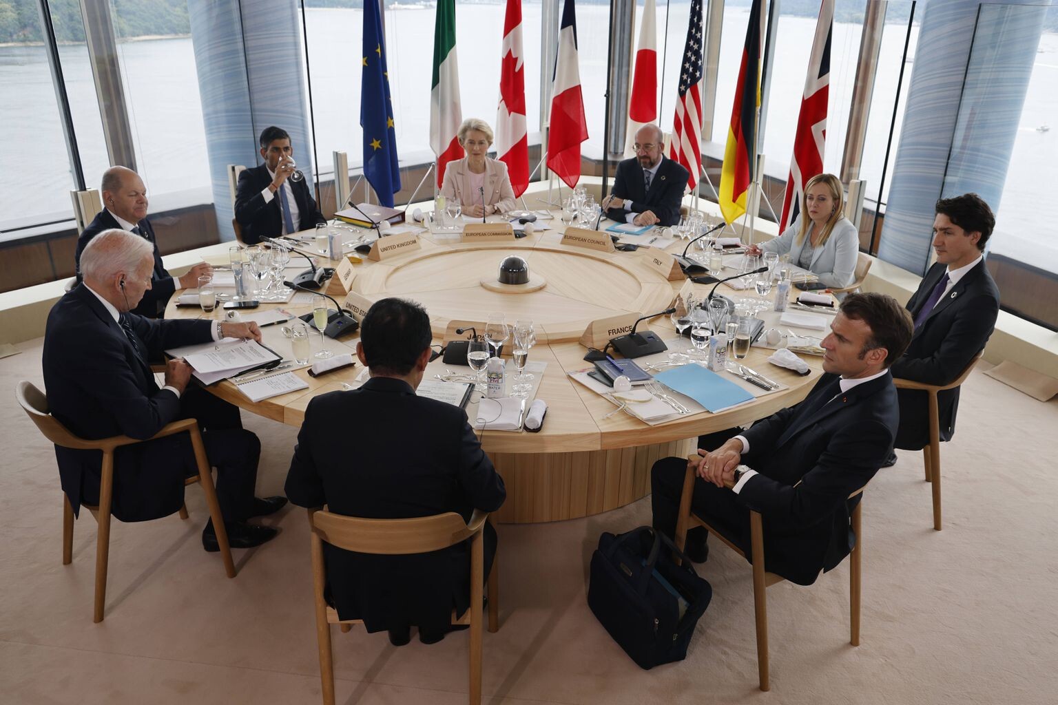 G7 vienojas par jaunām sankcijām pret Krieviju